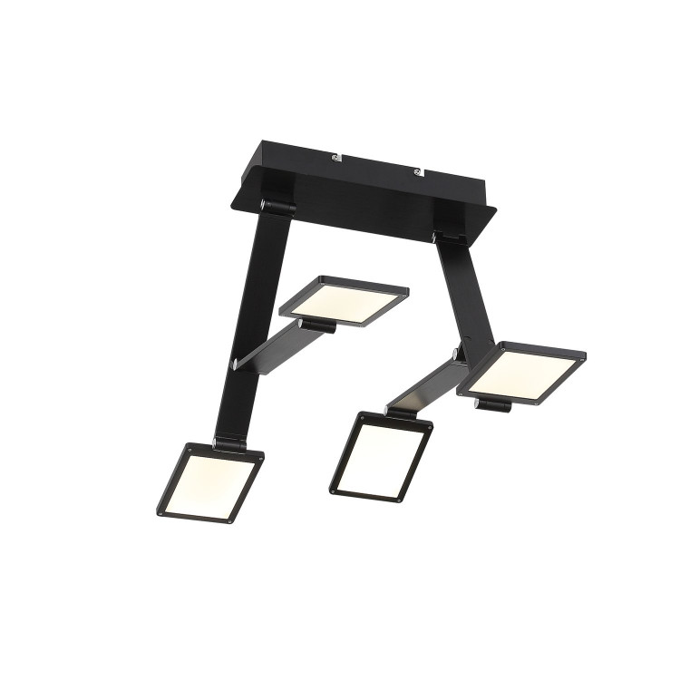 SL841.402.04 Светильник потолочный ST-Luce Черный анодированный/Белый LED 4*8W 4000K