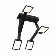 SL841.402.04 Светильник потолочный ST-Luce Черный анодированный/Белый LED 4*8W 4000K - SL841.402.04 Светильник потолочный ST-Luce Черный анодированный/Белый LED 4*8W 4000K