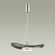4859/13L L-VISION ODL_EX21 65 никель/черный/стекло Подвес LED 1*13W 3500K FLUENT - 4859/13L L-VISION ODL_EX21 65 никель/черный/стекло Подвес LED 1*13W 3500K FLUENT