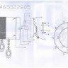 465022805 Жаклин 3*20W G4 2*3W ChipLED 220 V бра