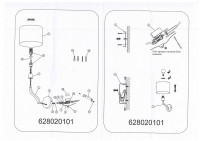 628020101 Шаратон 1*40W E14 220 V бра