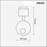 358228 KONST NT19 золото Модуль к 358212-358224  IP20 LED 3000K 5W 220V OKO - 358228 KONST NT19 золото Модуль к 358212-358224  IP20 LED 3000K 5W 220V OKO