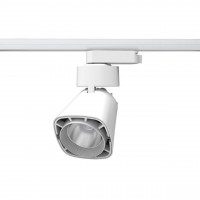 357703 PORT NT18 073 белый Светильник трековый однофазный трехжильный IP20 LED 3000K 12W 100-240V HOSTA