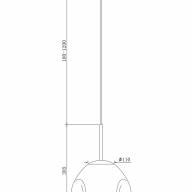 Подвесной светильник Maytoni P014PL-01G - Подвесной светильник Maytoni P014PL-01G