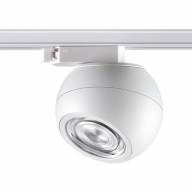 358353 PORT NT20 070 белый Светильник трековый однофазный трехжильный IP20 LED 4000K 12W 85-265V BALL - 358353 PORT NT20 070 белый Светильник трековый однофазный трехжильный IP20 LED 4000K 12W 85-265V BALL