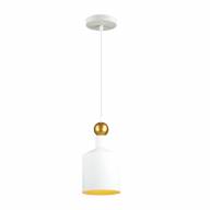 4087/1 PENDANT ODL19 361 белый/золотой Подвес Е27 1*40W 220V BOLLI - 4087/1 PENDANT ODL19 361 белый/золотой Подвес Е27 1*40W 220V BOLLI