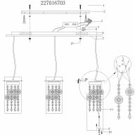 227016703 Граффити хром 9*20W G4 12 V люстра - 227016703 Граффити хром 9*20W G4 12 V люстра