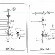 347016405 Фелиция 5*60W E27 220 V люстра - 347016405 Фелиция 5*60W E27 220 V люстра