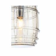 SL1051.103.01 Светильник подвесной ST-Luce Хром/Коньячный E27 1*60W - SL1051.103.01 Светильник подвесной ST-Luce Хром/Коньячный E27 1*60W