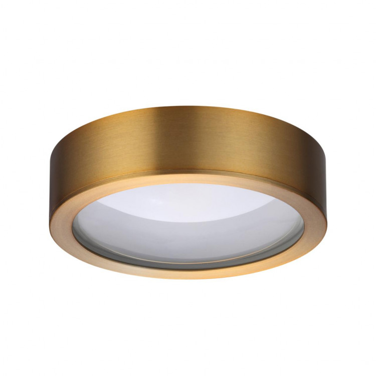 4342/7CL HIGHTECH ODL22 161 античная бронза/металл Потолочный светильник IP20 COB LED 7W 406Лм 3000K IP20 REUS