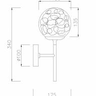 Бра Maytoni MOD061WL-01CH - Бра Maytoni MOD061WL-01CH