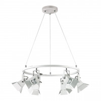 3631/6 MODERN ODL19 273 белый Подвесная люстра IP20 GU10 6*50W 220V TECHNO PRO