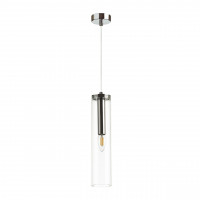4695/1 PENDANT ODL20 299 хром/прозрачный Подвес E14 1*40W KLUM