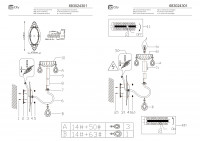 683024301 Свеча 1*60W E14 220 V бра