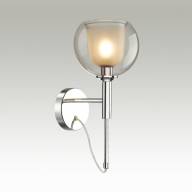 4698/1W PENDANT ODL20 297 хром/дымчатый Бра E14 1*40W LEVA - 4698/1W PENDANT ODL20 297 хром/дымчатый Бра E14 1*40W LEVA