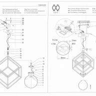 726010201 Призма 10W LED 220 V люстра - 726010201 Призма 10W LED 220 V люстра