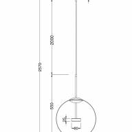 Подвесной светильник Maytoni MOD056PL-L12G3K - Подвесной светильник Maytoni MOD056PL-L12G3K