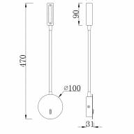 Бра Technical C035WL-L3CH3K - Бра Technical C035WL-L3CH3K