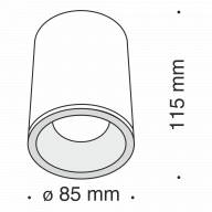Потолочный светильник Technical C029CL-01W - Потолочный светильник Technical C029CL-01W