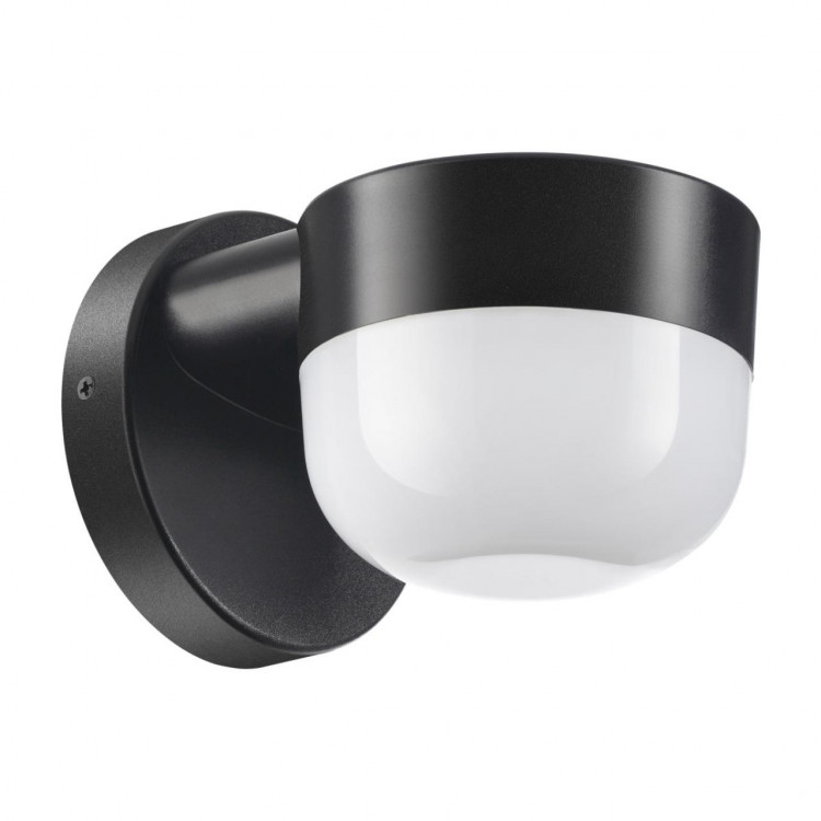 358451 STREET NT20 353 чёрный Ландшафтный настенный светильник LED 4000K 12W 220V OPAL