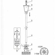 806040501 Телаур 1*60W E27 220 V IP44 светильник - 806040501 Телаур 1*60W E27 220 V IP44 светильник