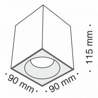 Потолочный светильник Technical C030CL-01W - Потолочный светильник Technical C030CL-01W