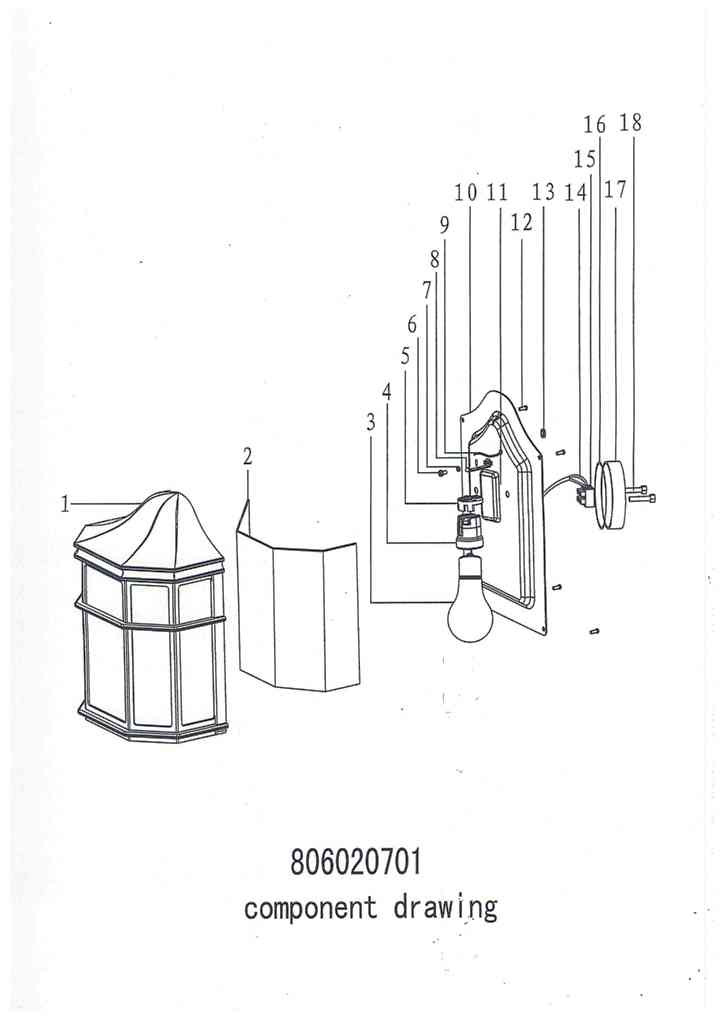 806020701 Телаур 1*40W E27 220 V IP23 светильник