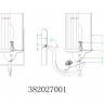 382027001 Айвенго 1*40W Е14 220 V бра