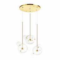 4640/36LA L-VISION (В 3-Х КОРОБКАХ) ODL21 331 золотой/прозрачный Люстра LED 36W 4000K BUBBLES - 4640/36LA L-VISION (В 3-Х КОРОБКАХ) ODL21 331 золотой/прозрачный Люстра LED 36W 4000K BUBBLES