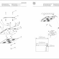 678010405 Граффити 5*5W LED 220 V люстра - 678010405 Граффити 5*5W LED 220 V люстра