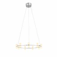 SL799.103.09 Люстра подвесная ST-Luce Хром/Белый LED 9*4W - SL799.103.09 Люстра подвесная ST-Luce Хром/Белый LED 9*4W