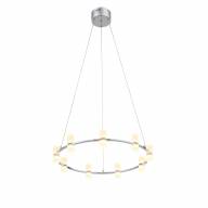 SL799.103.09 Люстра подвесная ST-Luce Хром/Белый LED 9*4W - SL799.103.09 Люстра подвесная ST-Luce Хром/Белый LED 9*4W