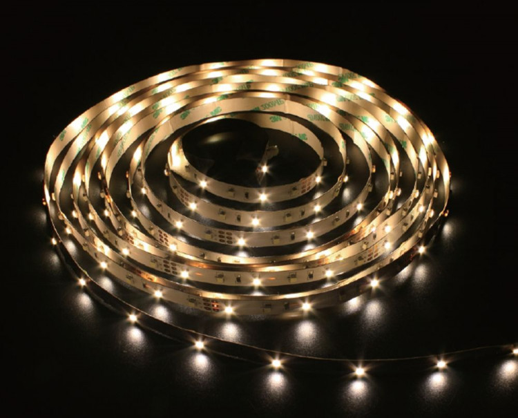 Cветодиодная LED лента Feron LS612, 120SMD(2835)/м 9.6Вт/м  5м IP20 12V 3000К