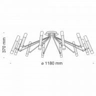 Потолочный светильник Technical MOD620CL-24B - Потолочный светильник Technical MOD620CL-24B