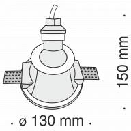 Встраиваемый светильник Technical DL002-1-01-W - Встраиваемый светильник Technical DL002-1-01-W