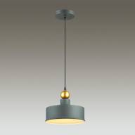 4088/1 PENDANT ODL19 361 темн.серый/золотой Подвес Е27 1*40W BOLLI - 4088/1 PENDANT ODL19 361 темн.серый/золотой Подвес Е27 1*40W BOLLI