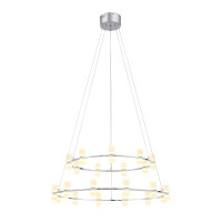 SL799.103.21 Люстра подвесная ST-Luce Хром/Белый LED 21*4W