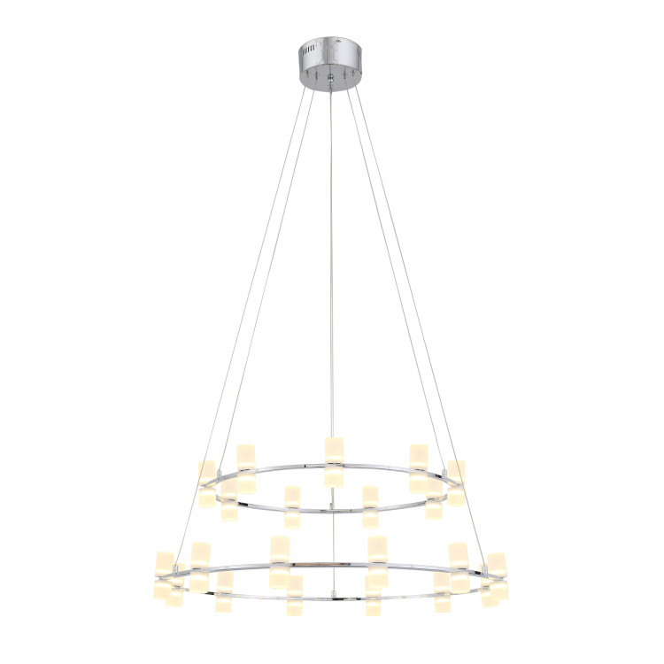 SL799.103.21 Люстра подвесная ST-Luce Хром/Белый LED 21*4W