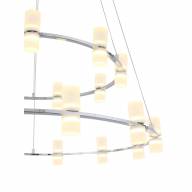 SL799.103.21 Люстра подвесная ST-Luce Хром/Белый LED 21*4W - SL799.103.21 Люстра подвесная ST-Luce Хром/Белый LED 21*4W
