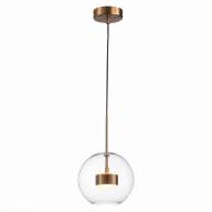 SL1133.233.01 Светильник подвесной ST-Luce Латунь/Прозрачный LED 1*14W - SL1133.233.01 Светильник подвесной ST-Luce Латунь/Прозрачный LED 1*14W