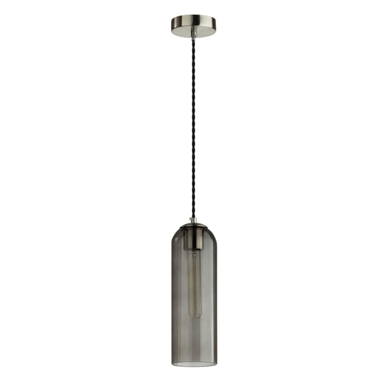 4805/1 PENDANT ODL21 339 никель/дымчатый Подвес E27 1*60W VOSTI