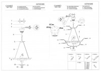 447010406 Патриция 6*40W E14 220 V люстра