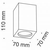 Потолочный светильник Technical C005CW-01W - Потолочный светильник Technical C005CW-01W