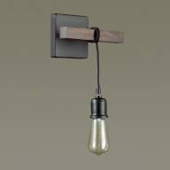 3740/1W LOFTI LN19 165 черный Бра E27 1*60W 220V KLAUS - 3740/1W LOFTI LN19 165 черный Бра E27 1*60W 220V KLAUS