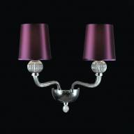 SL638.041.02 Бра ST-Luce Дымчатый/Фиолетовый E14 2*60W - SL638.041.02 Бра ST-Luce Дымчатый/Фиолетовый E14 2*60W
