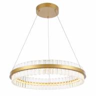SL383.213.01 Светильник подвесной ST-Luce Матовое золото/Прозрачный LED 1*44W - SL383.213.01 Светильник подвесной ST-Luce Матовое золото/Прозрачный LED 1*44W