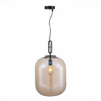 SL1050.413.01 Светильник подвесной ST-Luce Черный/Коньячный E27 1*40W