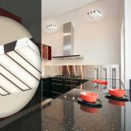 4015/46CL L-VISION ODL18 15 черн/белый Люстра потолочная IP20 LED 46W 220V PIANO - 4015/46CL L-VISION ODL18 15 черн/белый Люстра потолочная IP20 LED 46W 220V PIANO