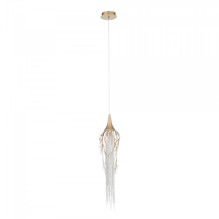 SL1116.203.01 Подвес ST-Luce Золотой с патиной/Золотой с  патиной, Никель LED 1*5W