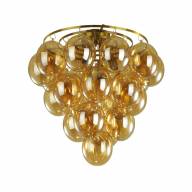 4812/6C MODERN ODL21 345 янтарный/бронзовый Люстра потолочная E14 6*40W GRAPE - 4812/6C MODERN ODL21 345 янтарный/бронзовый Люстра потолочная E14 6*40W GRAPE